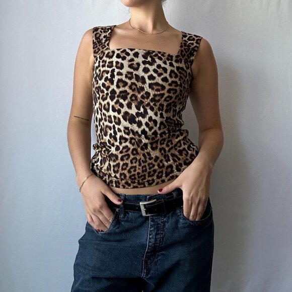 Cheetah Print Tank - Picture 1 of 2